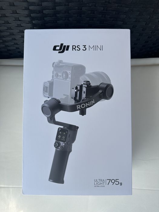 Чисто Нов Стабилизатор DJI RS 3 Mini 3 оси Gimbal
