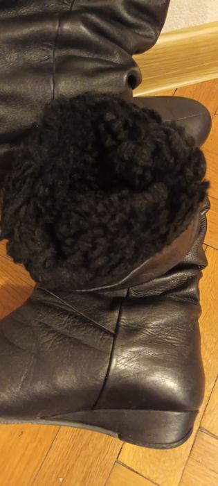 Дамски ботуши естествена кожа