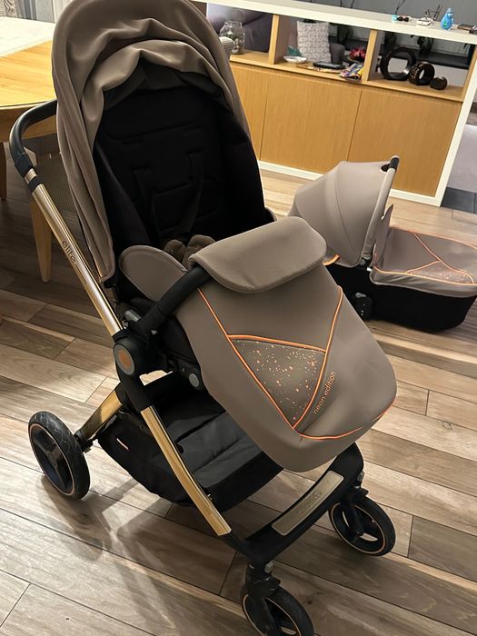 Детска количка Chipolino - Елит, 3 в 1, хумус