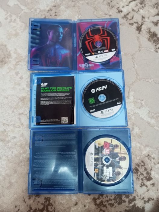 Диски на PS5 в хорошем состоянии