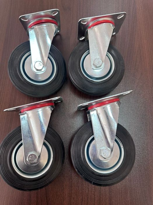 Колеса для медицинской каталки.