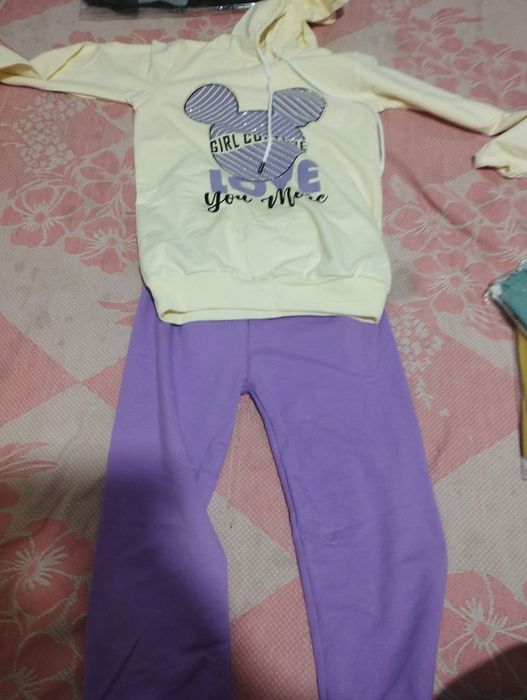 Optom kiyim bolalar va kattalar uchun material palestor