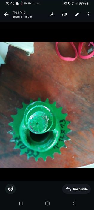 Pinion excentric bielă cuțit combină John Deere