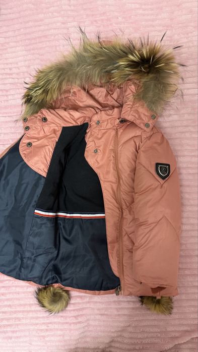 Зимний комбинезон для девочки на рост 80-85 см