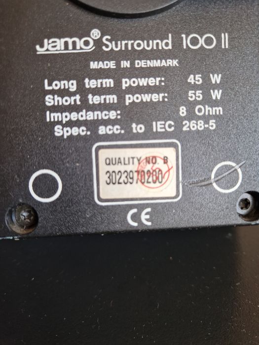 Тонколони Jamo Surround 100