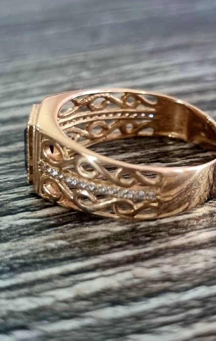 Мужское Золотое кольцо