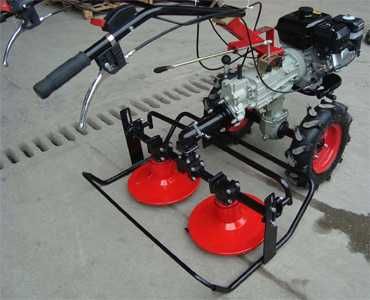 Cositoare rotativa cu priza 2 discuri rotative pentru motocultor