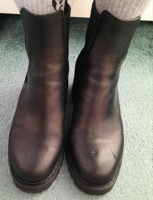 Ghete piele Anna Cori