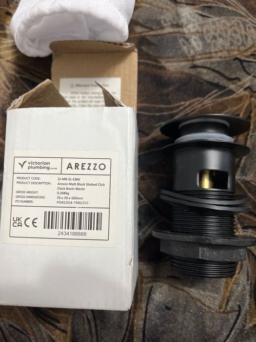 Kit Dus Arezzo Luxury Negru Mat