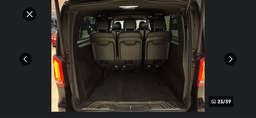 Inchiriere Mercedes V-Class Premium Luxury –  VIP / 8 locuri / Full