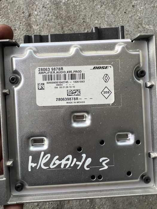 Amplificator audio megane 3 bose cod 280639878R