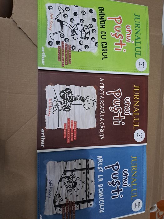 cărți jurnalul unui pusti volumele 6,7 și 8