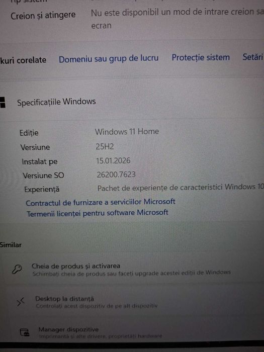 Vand Laptop Microtech CB15SH3A AMD Ryzen 3