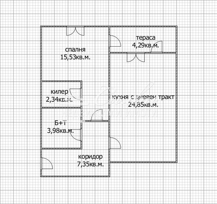 Продава се Двустаен апартамент в Търговище, Център - 79 кв.м за 533 €/кв.м - Снимка #7