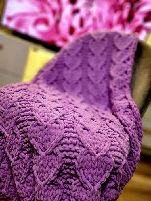 Ръчно изработено бебешко одеалце