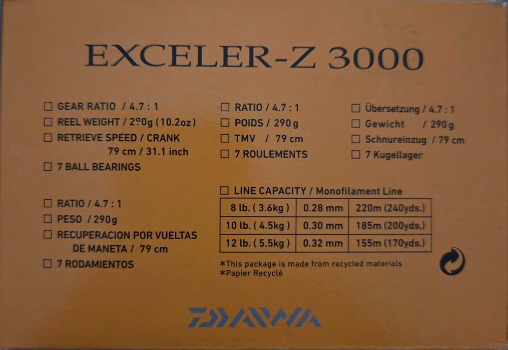 Daiwa Exceler-Z 3000