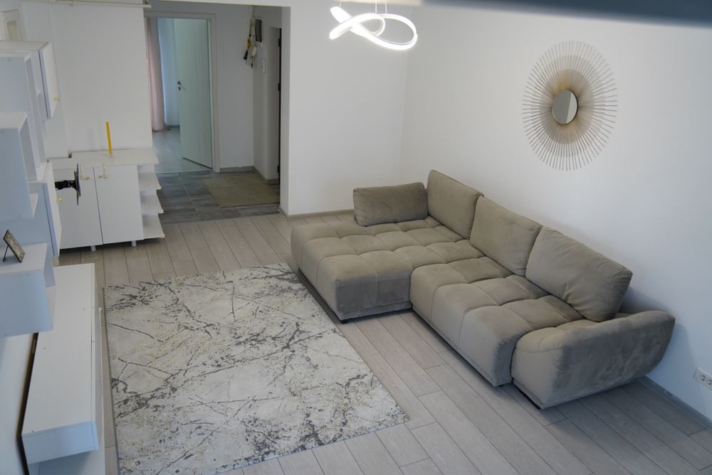 Inchiriez apartament in Popesti Leordeni :2 camere cu terasa si balcon inchis +loc de parcare