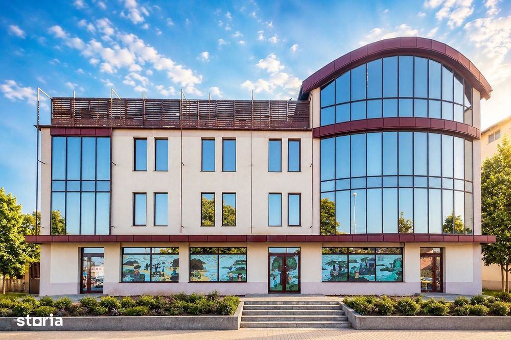 Clădire de birouri premium de închiriat | 660 mp | P+2+M | Comision 0%