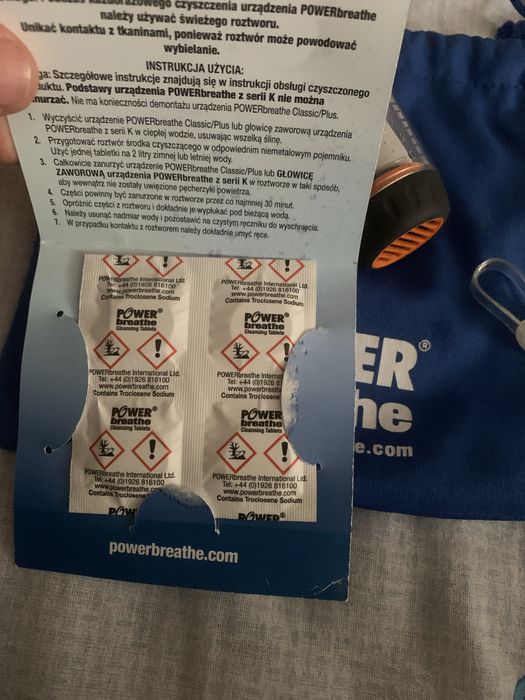 Aparat respiratie Power breathe plus+