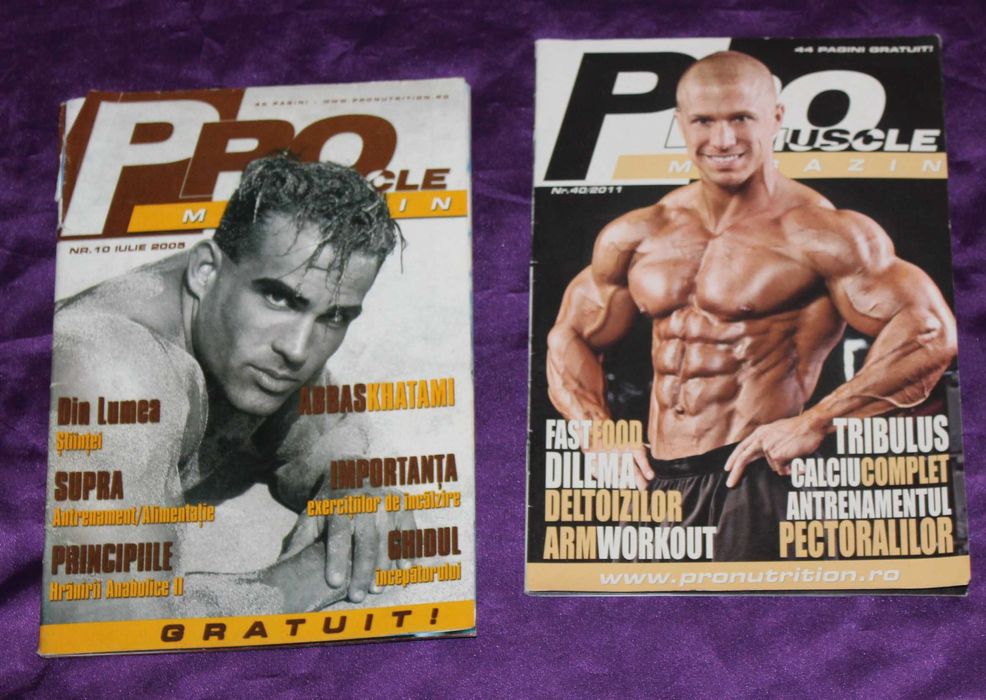 Revista Culturism Conditia fizica 1993 1994 1995 1996 997 1998 1999 Pro Muscle Magazin sport fitness reviste fitness