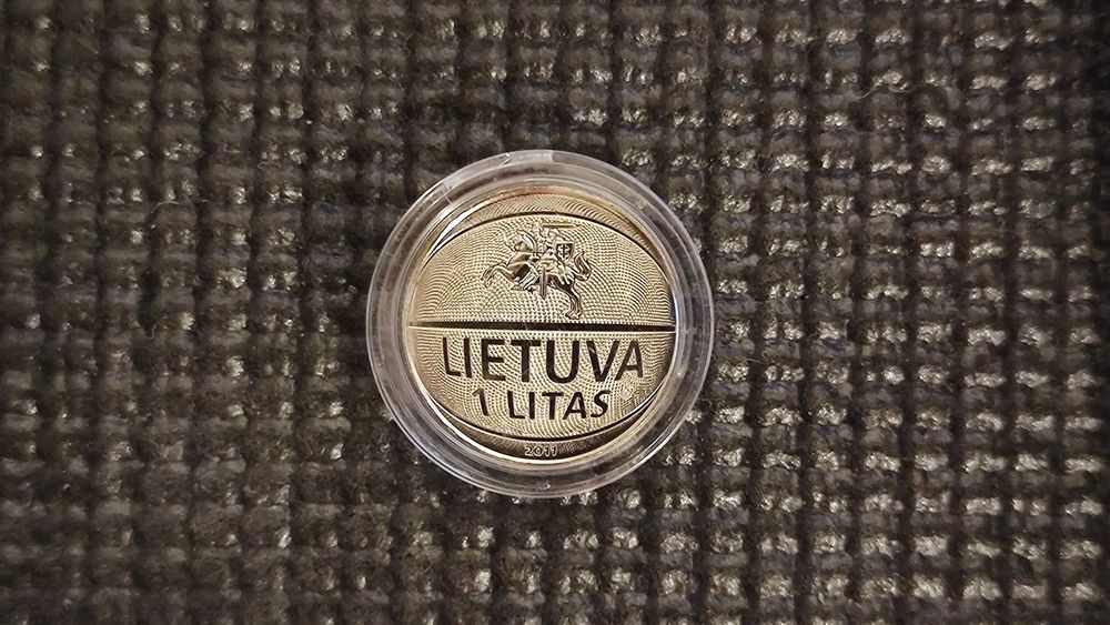 Възпоменателна монета 1 лит/литас (Литва, 2011)