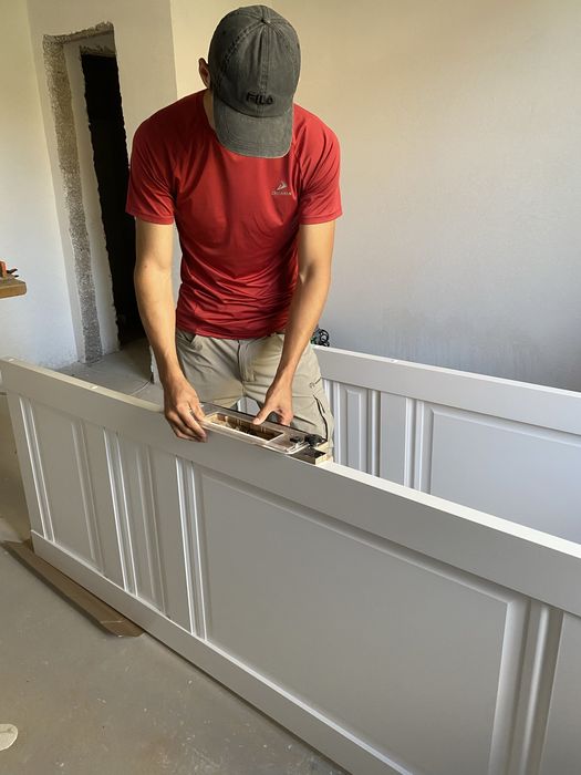 Установка дверей межкомнатные