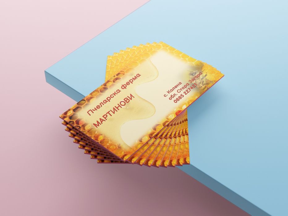 Визитки, календари, флаери, етикети