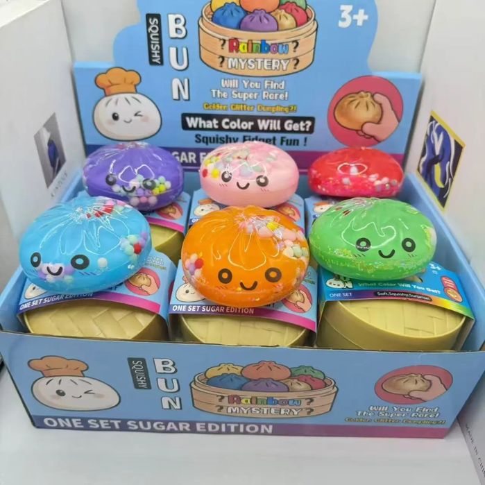 Хит 2026! Squishy dumpling на едро и дребно китайски хляб различни модели