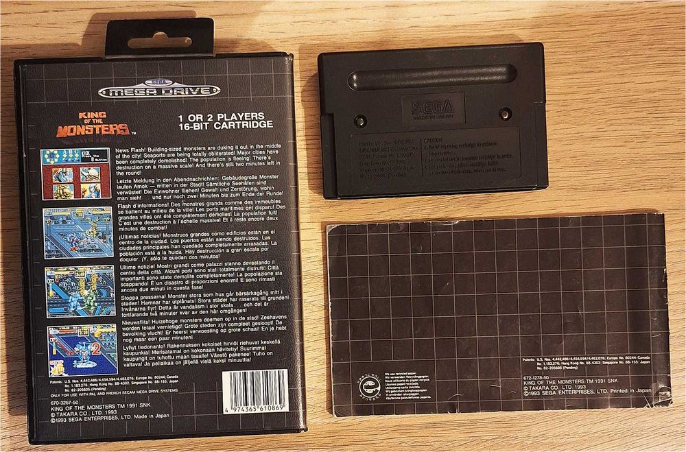 Pachet 2 Casete Jocuri Originale Sega Mega Drive / Genesis 16 bit