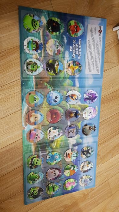 Colecție cartonașe holografice Angry Birds 2