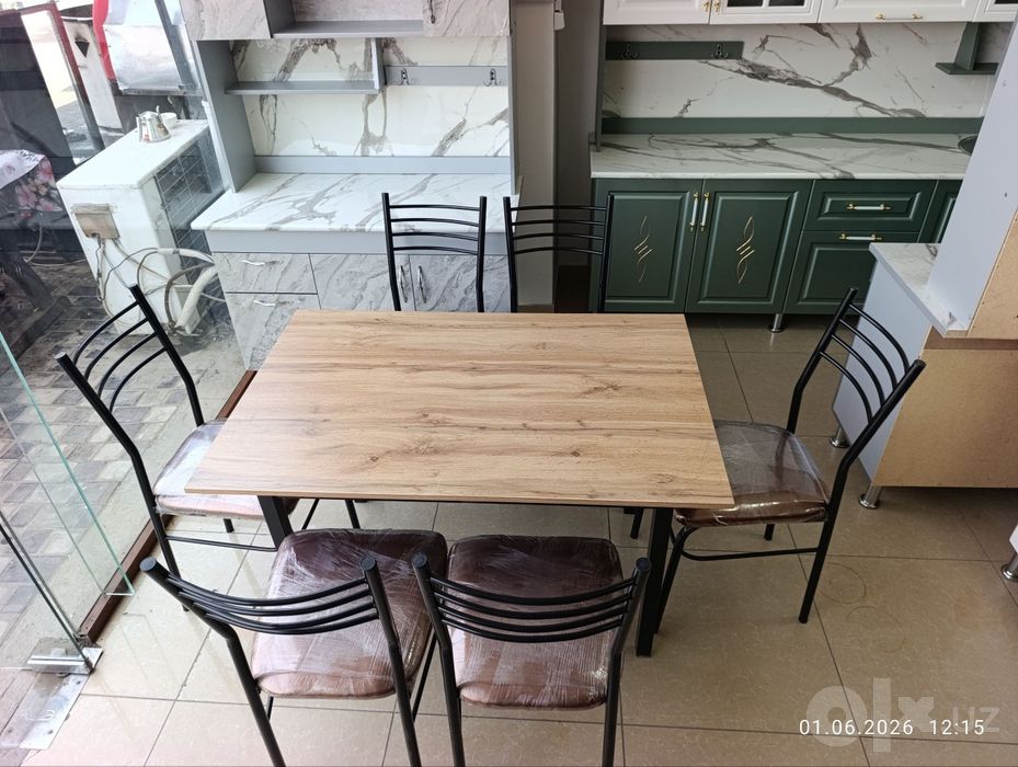 Ассалому Алейкум Ошхона кафелар ховли учун стол стуллар