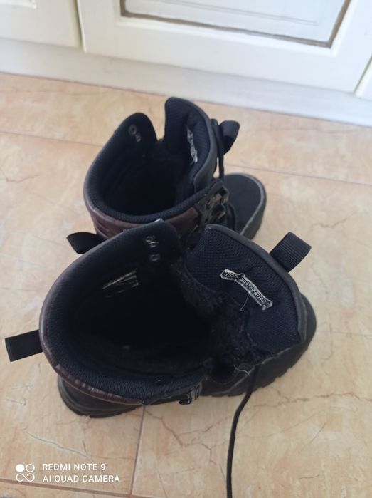 Детски кожени боти