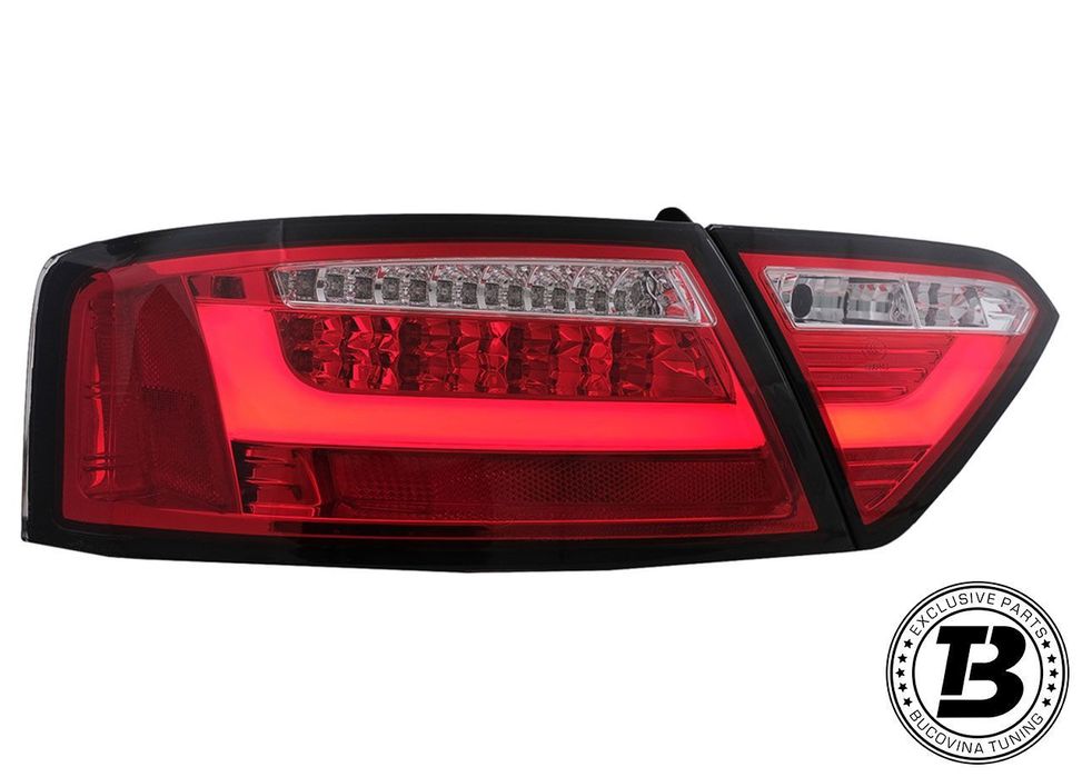 Stopuri LED compatibile cu Audi A5 8T Red Design