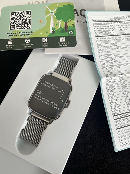 Smartwatch - cu functie de apelare si raspuns direct de pe ceas