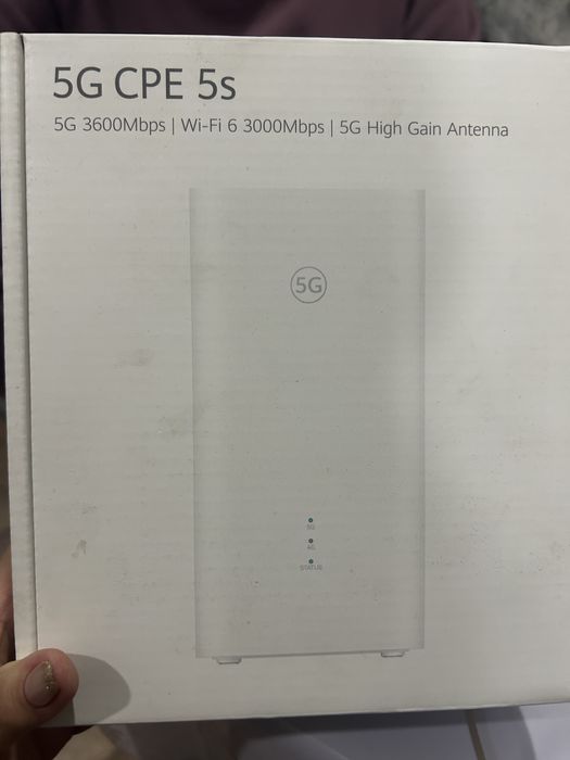 Модем 5g беспроводной в упаковке!