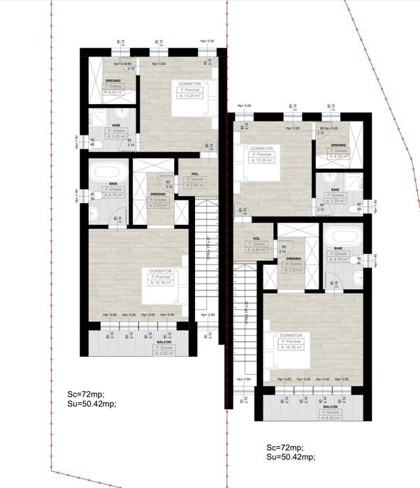 Casa Tip Duplex D+P+E Amaradia