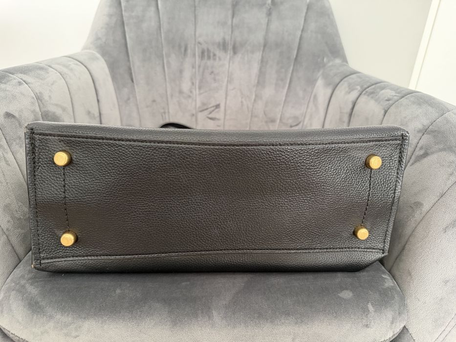 Geanta tote Coach piele neagra