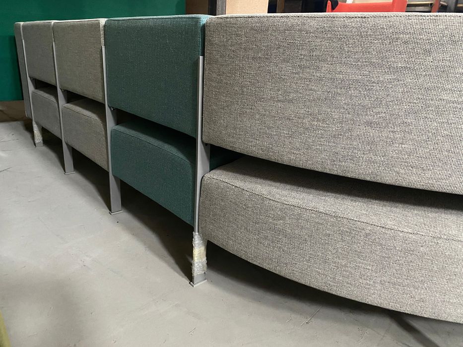 Canapea Modulară Curbată Office; Sofa Lounge