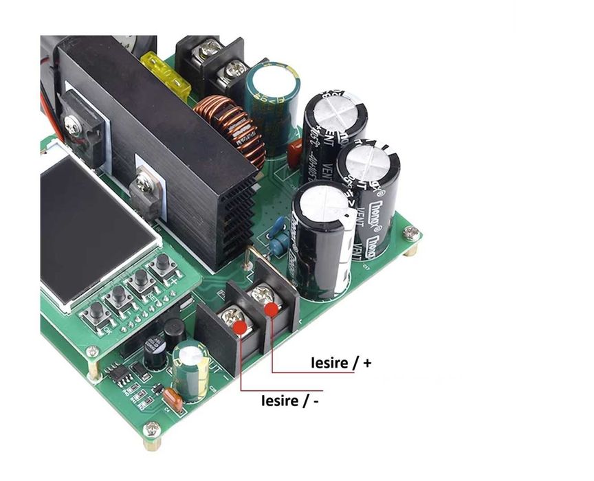 Boost converter modul ridicator de tensiune 10V - 120V 15A 900W