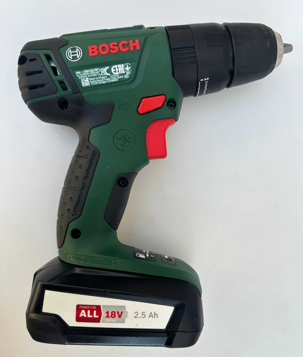 BOSCH PSB 1800 Li-2 - Ударен винтоверт 18V 2.5Ah като нов!
