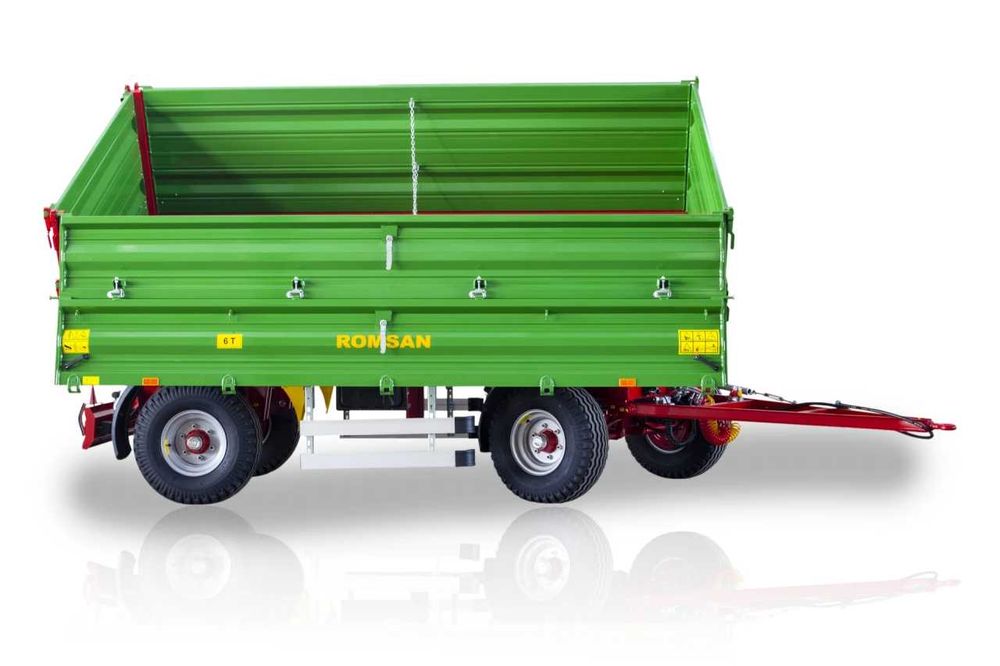 Remorca agricola 6t, remorca dublu ax, remorca cereale