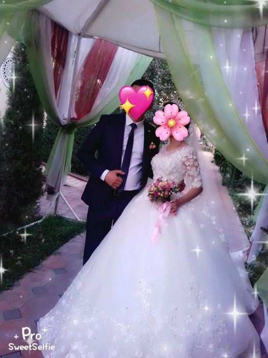 Kelin koʻylak idial holatda ,birmarta kiyilgan S-M razmer