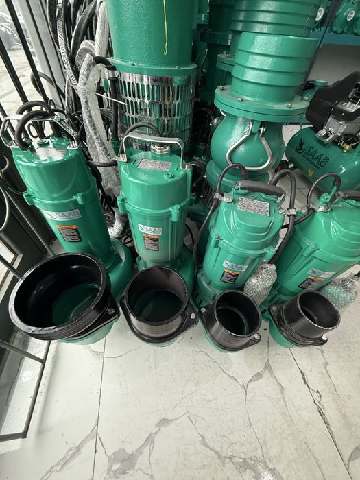 Погружной насос 100 лик SAAB qdx50-7/1,5кВт 11 м 60м3/час глубинка