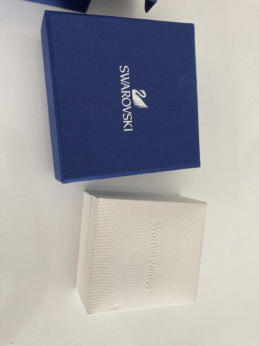 Обеци Swarovski /  Warren James 9ct