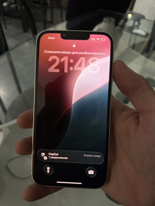 Iphone 14 белый все родной