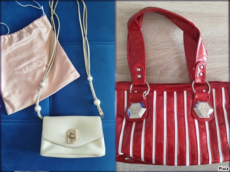 Liu Jo дамска чанта, червена лачена