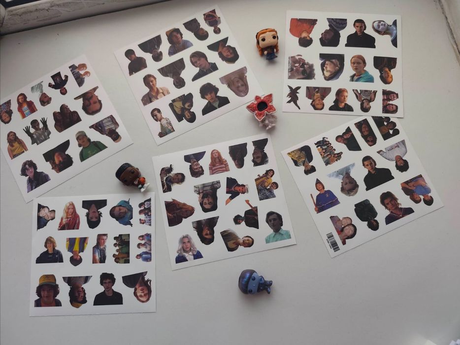 Стикеры stranger things