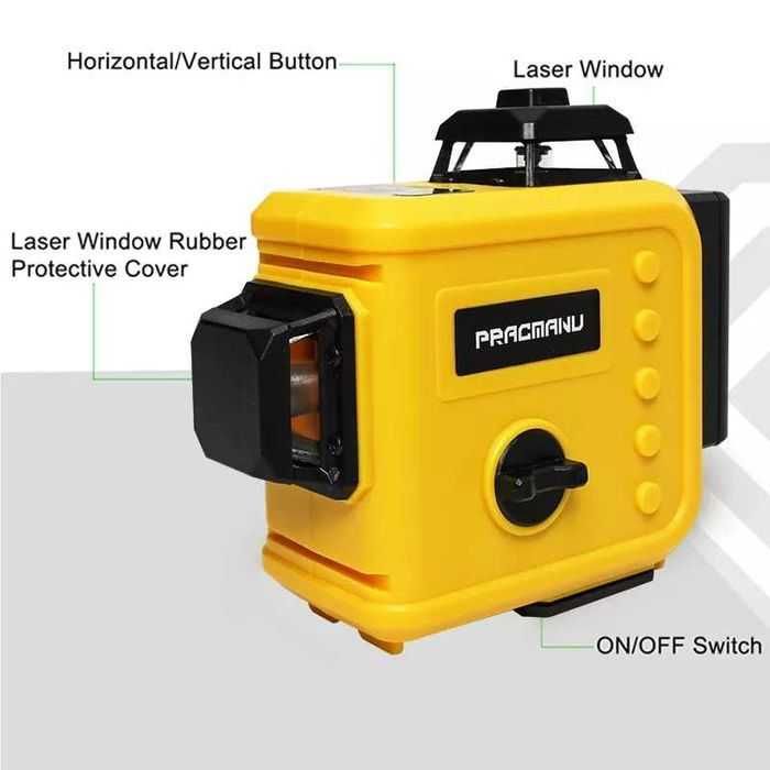 Trepied reglabil 1m-1,6m cu laser telecomandat 360°