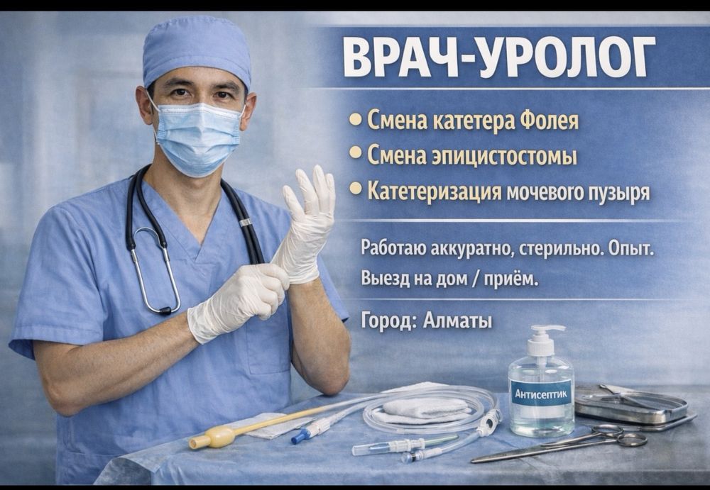 Услуги уролога на дому
