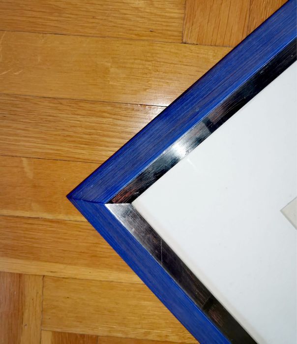 Картина рамка паспарту  Nu Bleu IV Синьо голо тяло IV 2007г Анри Матис